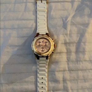 Michele Tahitian Jelly Bean Rose Gold Watch 40mm